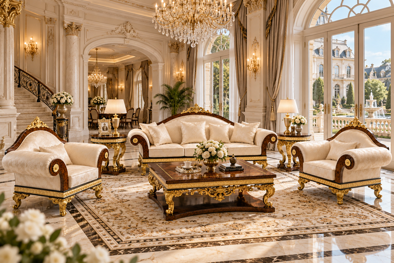 BỘ SOFA TÂN CỔ ĐIỂN VOGLA KIỂU Ý